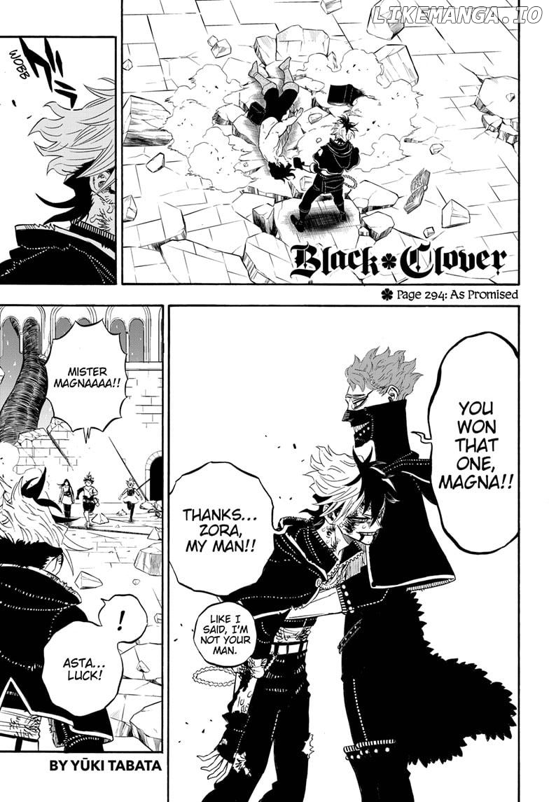 Black Clover chapter 294 image 01